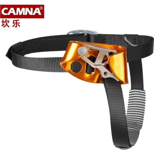 CAMNA Outdoor Rock climbing hole probe hole foot type rise device rope climbing rope climbing rope stepping foot rise device