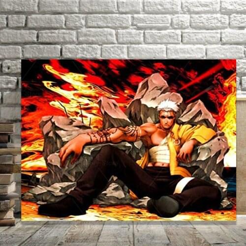 Fullmetal Alchemist Edward Elric Alphonse Elric Poster Christmas Best Gift for Children Modular Canvas Pictures