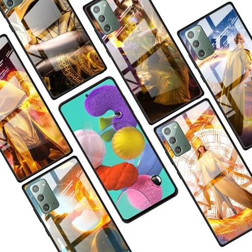 Marvel Ancient One for Samsung Galaxy Note 20 Ultra 10 Lite Plus 9 8 5G A70 A50 A40 A30 A20 Tempered Glass Phone Case