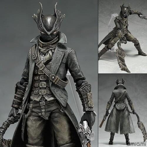 Action Figure 15cm Figma 367 Curse of Bloodborne Hunter Hunter Hunter Doll Toy Model Gift for Children Adult