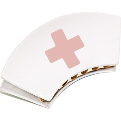 Harajuku Acrylic Nurse Costume Hair Clip Nurse Cap Hairpins Lolita Barrette