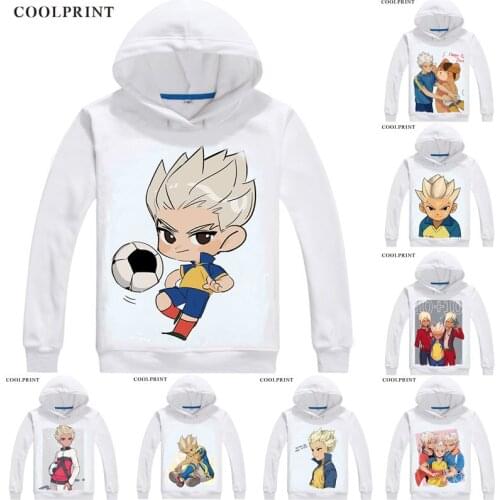 Coolprint Gouenji Shuuya Mens Hoodies Inazuma Raimon Eleven Japan Men Sweatshirt Streetwear Anime Hoodie Printed Long Hooded