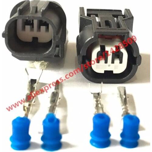 5 Sets 2 Pin 6188-0589 6189-0890 Female Male 1.2mm Auto Waterproof Connector Plug Auto Oxygen Sensor Plug For Sumitomo Truck