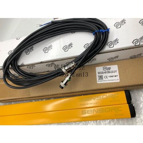 Brand new original SENSORC safety light curtain SEG20-2520N-LO-3-Y SEG20-2520P-LO-3-Y