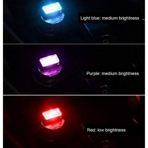 LED Car Atmosphere Light USB Car Interior Decorative Light For VW Golf 5 6 7 Jetta MK5 MK6 MK7 CC Tiguan Passat B6 b7 Scirocco