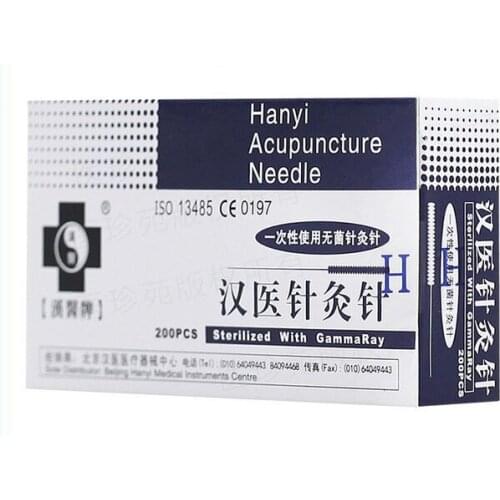 TCM Sterile Acupuncture Needles Single Use metal massager for body relax single use acupuncture and moxibustion 200pcsX10boxes