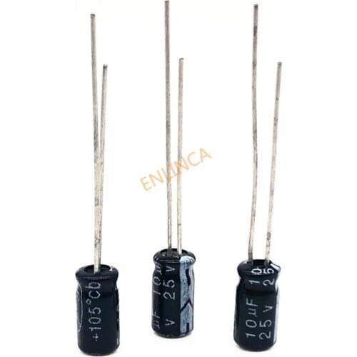 25V 10UF 4*7 aluminum electrolytic capacitor 10uf 25v 20