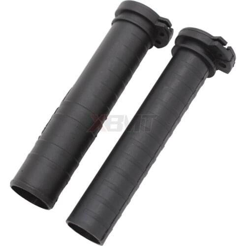 7/8" Or 1'' Motorcycle Handlebar Hand Grip Dual Cable Throttle Sleeve Tube For Harley Suzuki Yamaha Honda Cruiser Chopper