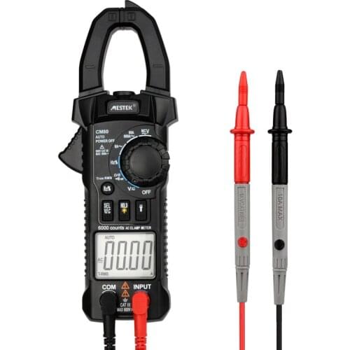 MESTEK CM80 6000 Counts Digital Clamp Meter Multimeter Current Pincers Voltage Resistance Capacitance Tester Diagnostic-Tool