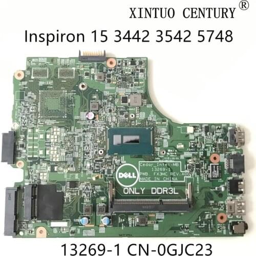CN-0GJC23 0GJC23 GJC23 For Dell Inspiron 3442 3542 5748 Laptop Motherboard 13269-1 FX3MC W/SR1EK i3-4005u 100% tested working
