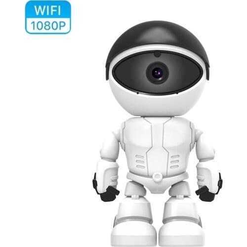 ESCAM 1080P 2MP Robot IP Camera Home Security Wifi Camera Night Vision Baby Monitor Robot Auto Tracking Surveillance CCTV Camera