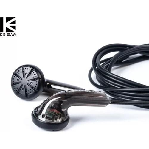 KBEAR Stellar 15.4mm dynamic driver Japanese PPS Flat earplug Headset HIFI music games Earphone Flagship Earbud KBEAR Knight