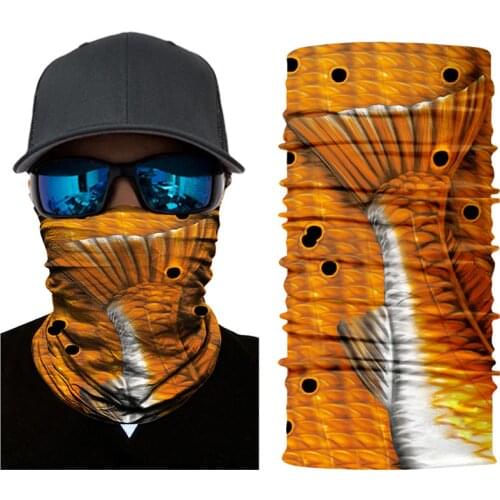 Outdoor Sport Light Bandanas Magic Scarf for Fishing Lure / Fly Fishing Head Cover Wind UV proof Head Band