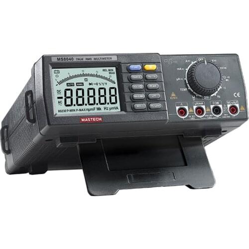MASTECH MS8040 high accuracy benchtop digital multimeter, 4.5 Meter, dedicated service