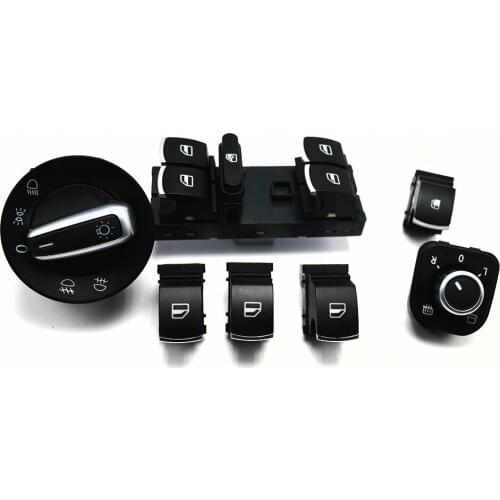 Window headlight mirror fuel flap switch for VW Jetta Golf MK5 6 Tiguan 5ND959565A 5ND941431A 5ND959857 1KD959833 5ND959855