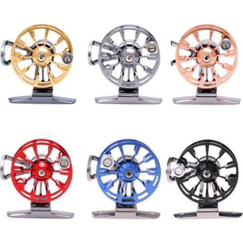 Full Metal Ultra-light Former Ice Fishing Reels Wheel Fly Fishing Reel Aluminum U2JB