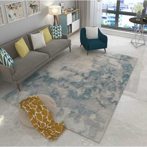 Post-Modern Art Carpet Home Decor Bedroom Carpet Sofa Coffee Table Floor Mat Soft Study Rug Rectangle Nordic Rugs Bedside Mats