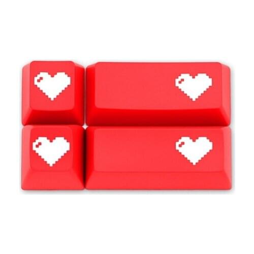 SA keycaps doubleshot ABS enter keycap heart logo cherry profile OEM DSA profile