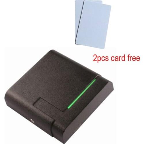 Shenzhen Retail security control readers plastic waterproof FCC wiegand 26/34 rfid 13.56 mhz reader with 2pcs card free