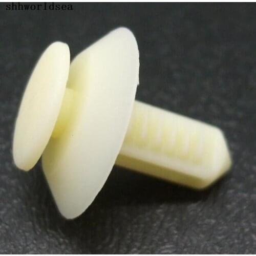 Shhworldsea car plastic clips trim panel retainer for ford N805155-S