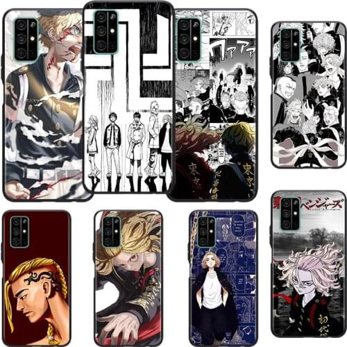 Tokyo Revengers Silicone Cover For Huawei Honor 10i 10 9C 9A RU 9X 9N 9S 9 Pro Lite Play 3E V9 Black Phone Case