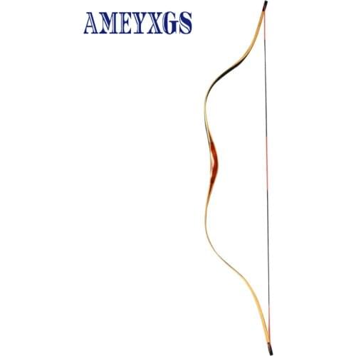 Archery Traditional Bow Wood Arrows Hunting Recurve Accessories Outdoor for Right/Left Hand Shooting Training Camping