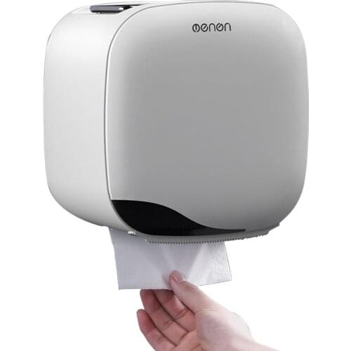 YUEWO Carton toilet toilet tissue box free punching paper tube paper toilet paper tray waterproof toilet paper storage box