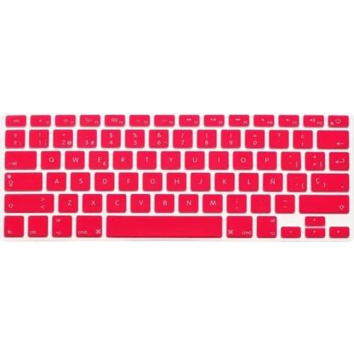 For Macbook Air Pro Retina 13 15 17 Protector New Silicone Spanish US enter Keyboard Cover For Mac book keyboard Spain US
