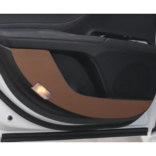 Car Door Protectors Cover Anti Kicking Mat Pad For Toyota Camry XV70 2018 2019 Interior Accessories