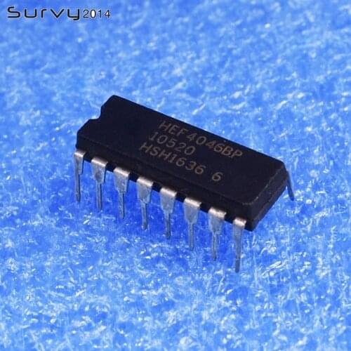 2PCS/10PCS HEF4046BP 16PINS HEF4046 652 PHASE-LOCK LOOP MCPWR IC diy electronics