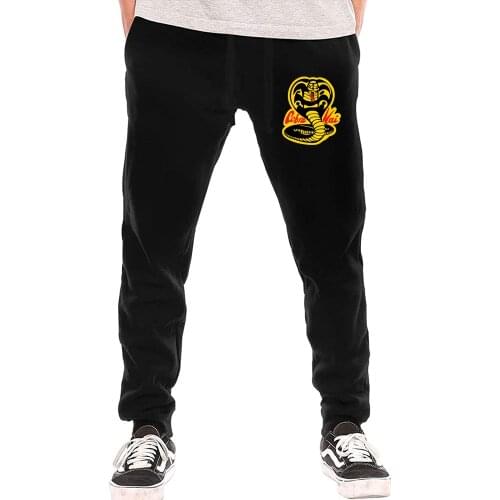 Cobra Kai Sweatpants Joey Funny Do Karate Streetwear Jogging Pants Hip Hop Fleece Trousers