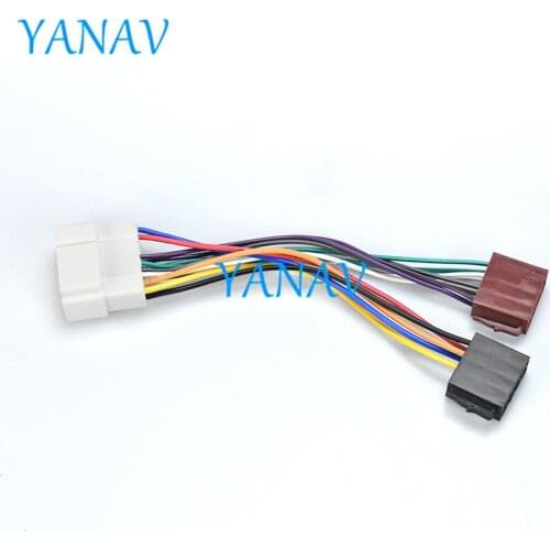 12-012 ISO RADIO ADAPTER CABLE FOR-HONDA 1999+ -ACURA 1999+ -SUZUKI 2001+Car Stereo Radio Wiring Harness Connector