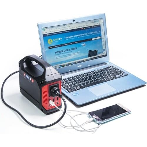 Big-capacity 5V 9V-12V 110V/120V/220V Li-ion 42000mAh 180W inverter battery outdoor emergency lithium ion power bank