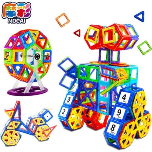 Magnetic building blocks toy 64 pcs / Magnetic Designer Creator 3D education brick DIY Speelgoed Gift