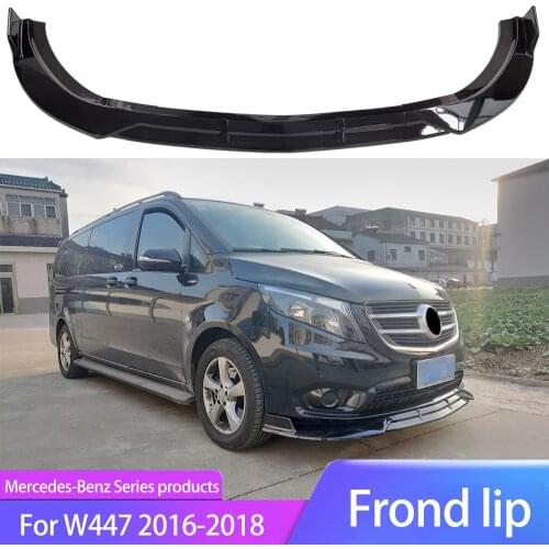 Suitable For Benz VITO W447 Front Lip V250 V260 V260L Body Kit Front Shovel Front Bumper Spoiler 2016-2018