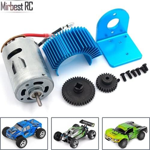 WL Motor Amount+540 Motor Electric Engine Metal Gear 27T Reduction gear 42T Rc Car Upgrade Parts 1/18 Wltoys A959 A969 A979 K929