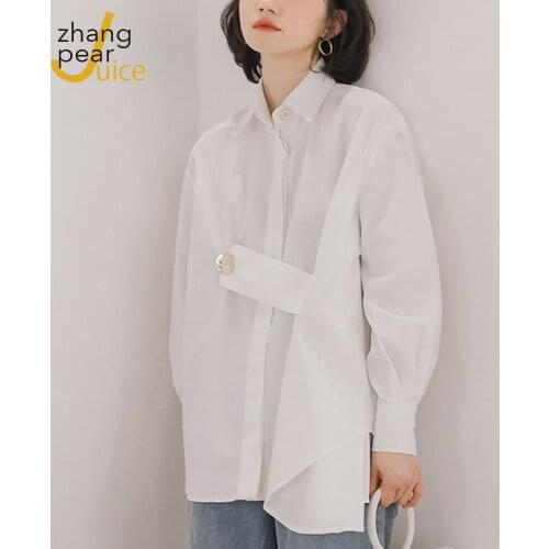 Zhang Pear Juice Collar Blouses