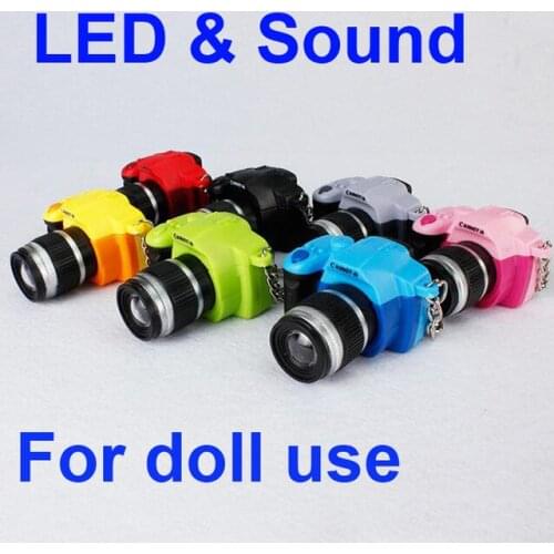 1 Pcs Doll Camera for BJD Doll DIY 1 / 4 1/3 dod . as . dz . sd doll accessory Key Chains Toys Sound gift