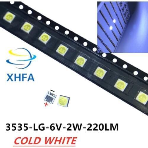 3000pcs FOR LG LED LED Backlight 2W 6V 3535 Cool white LCD Backlight for TV TV Application style-2