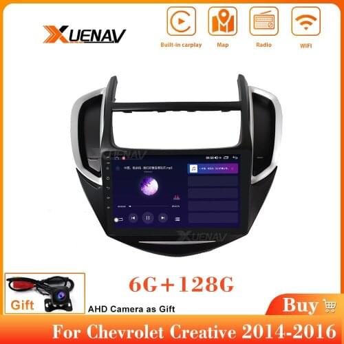 9 inch Car Radio GPS Navigation Multimedia Android System Auto Car Stereo Car radio player for Chevrolet Creative 2014-2016