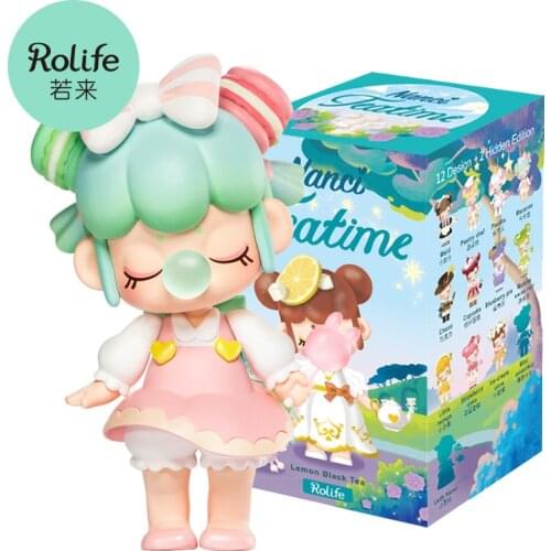 Robotime Rolife Nanci Ⅳ Teatime Blind Box Action Figures Doll Toys Surprise Box Lady Toys for Children Friends