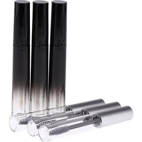 6x Plastic 10ml/5ml Empty Mascara/Eyelash Cream/Lip Gloss/Oils Tubes Bottles