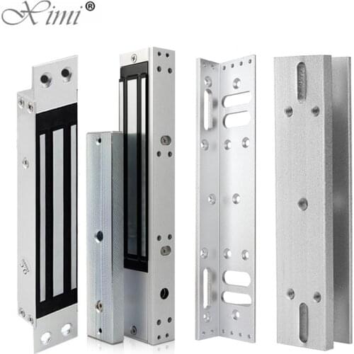 High Quality Access Control Electric Magnetic Door Lock 280KG 600lbs Holding Force 12V Electric Lock Door Controller
