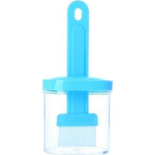 Oil Brush Oil Pot Kitchen Utensils Tool Heat Resistant Barbecue Cooking Grilling Accessories Baking Set Bottle BBQ Oil Brus B5N2