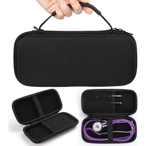 Portable Zipper Bag Storage Pouch EVA Hard Carry Case 3M Littman/Vive Precision Stethoscope Storage Bag Eco-Friendly Durable