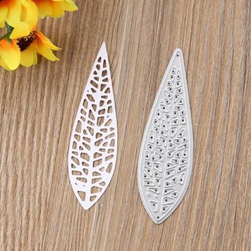 Long Leaf Metal Cutting Dies Stencils For Card Making Decorative Embossing Suit Paper Cards Stamp DIY Dies Scrapbooking New 2019