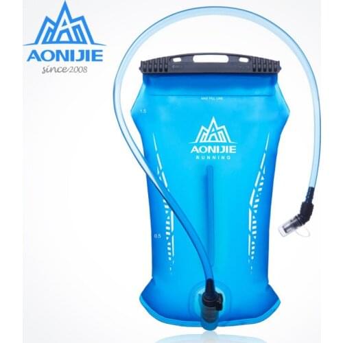 AONIJIE Hydration Bladder TPU Outdoor Water Bag BPA Free Hydration Pack Water Storage Bag For Camping Hiking Running 1.5L 2L
