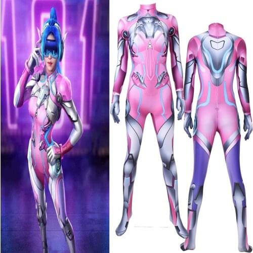 Adults Kids PUBG Game For Peace Cosplay Costume Superhero Zentai Suit Halloween Catsuit Girls Women Female Bodysuit