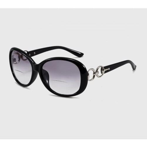 Women Retro Elegant Anti UV Butterfly Oversized Bifocal Reading SunGlasses +0.75 +1 +1.25 +1.5 +1.75 +2 +2.25 +2.5 to +4