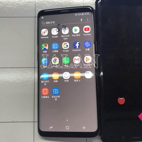 Lcd Without Frame Damaged For Samsung S9 S9+ Display Touch Screen Replacement Repair With Small Spot